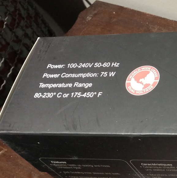 Abba Professional hair straightening brush - Picture 2 of 5